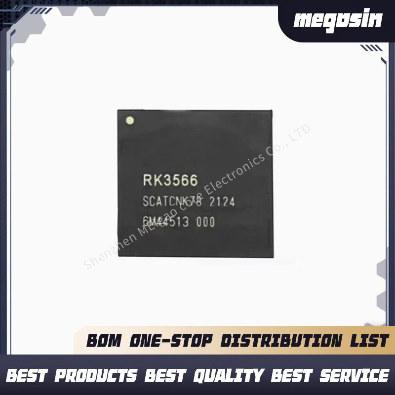 1PCS/LOT RK3566 366 BGA565 Main control chip