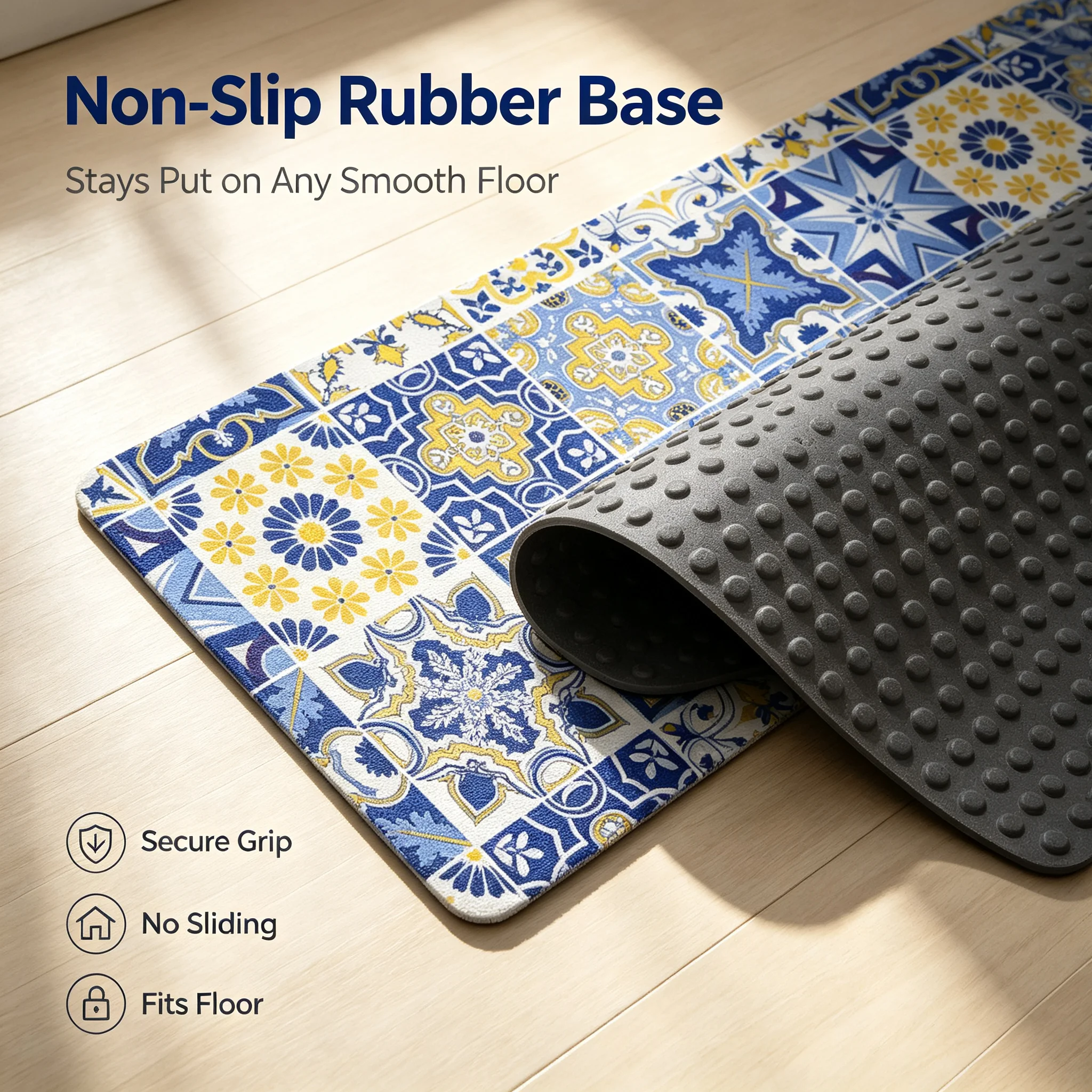Personalized Flannel Floor Mat Custom Image Text Print Soft Non Slip Carpet 45x120cm Entryway Runner Rug Bedroom Living Room Dec