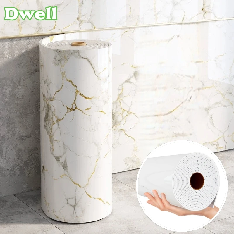 

10M×40cm Thicken Self-adhesive Wall Stickers for Living Room Bedroom Wall Renovation Vinyl Peel and Stick Wallpapers Home Decor