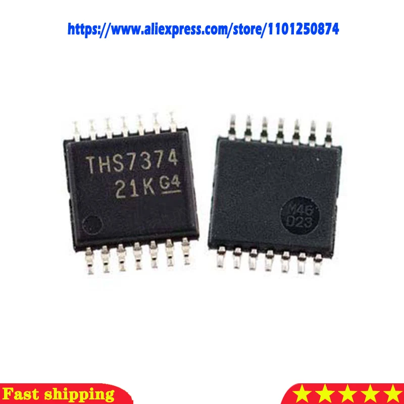 10pcs/lot THS7374IPWR THS7374 TSSOP-14  In Stock