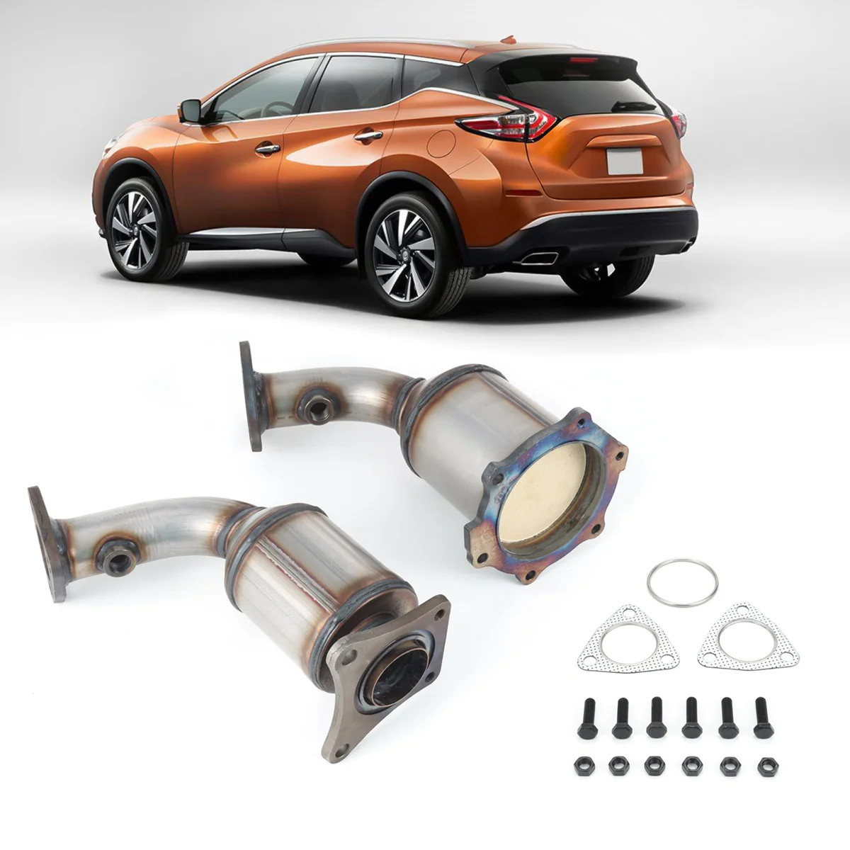 Catalytic Converter For Nissan Murano 3.5L 2003-2007 Left & Right Set 2004 2005 2006