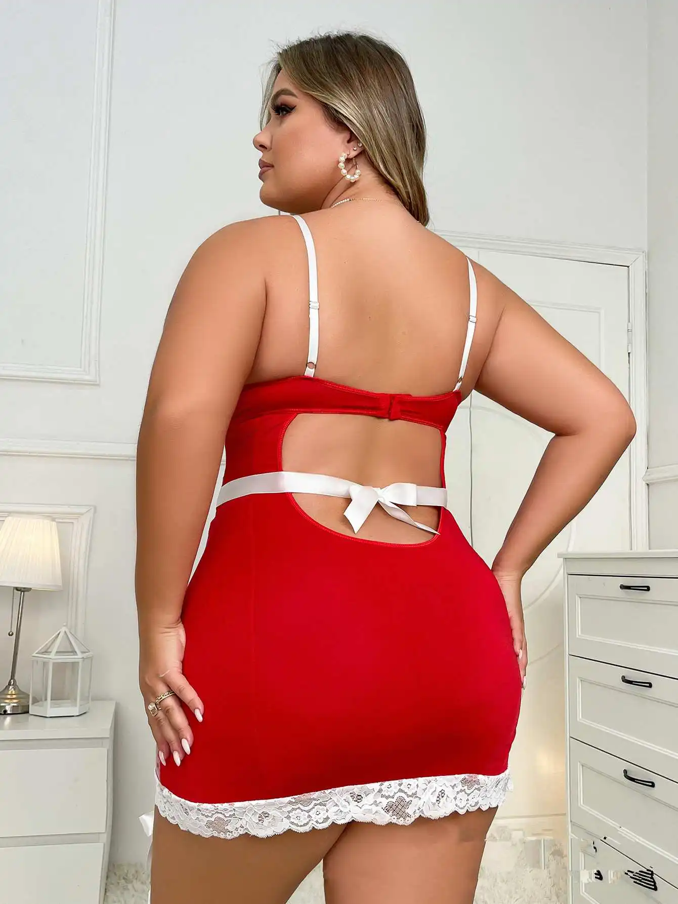 Robe de femme de chambre sexy en PU pour femme, olympiques de cosplay de boîte de nuit, tenues de filtre média, lingerie de femme de chambre, vente en gros, grande taille