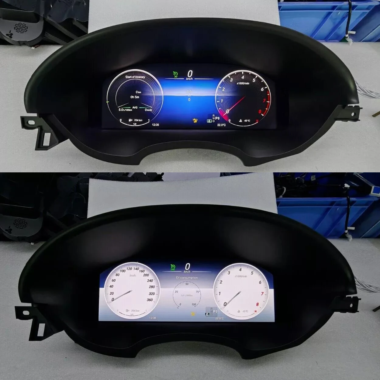 Virtual Cockpit Dashboard LCD Panel Linux Digital Instrument Cluster For Mercedes Benz CLS NTG4.5 2012-2017 Speedometer Upgrade - Image 4