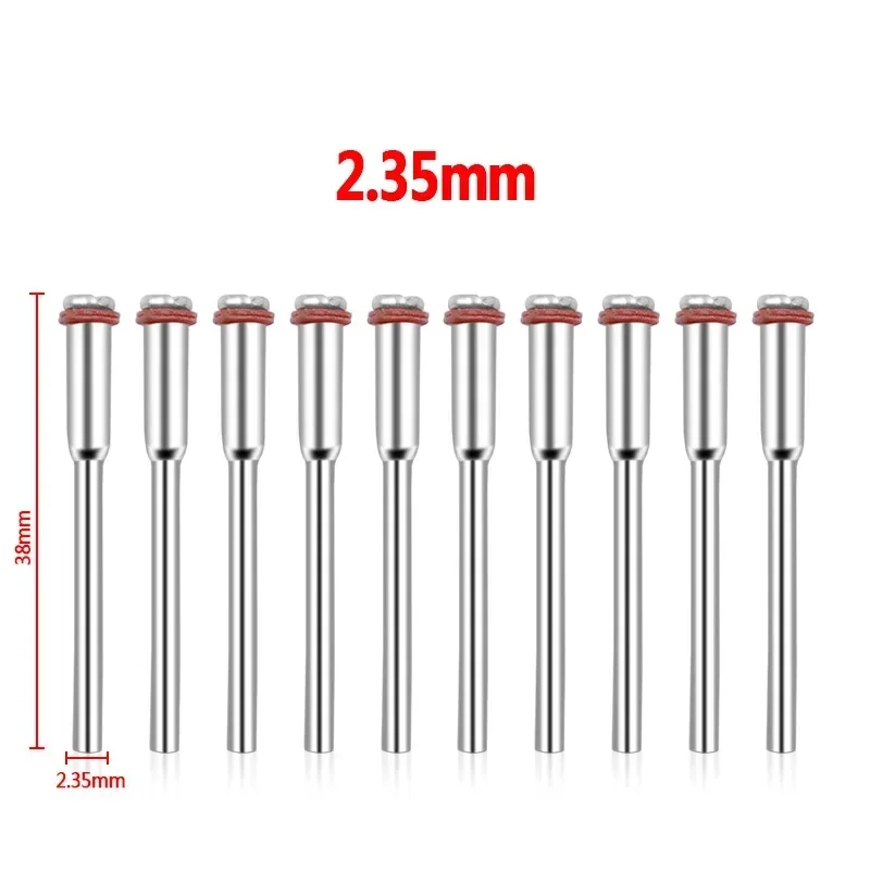 8Pcs Dremel Accessories 3mm Miniature Clamping Connecting Lever Polishing Wheel Mandrel Cutting Wheel Holder for Rotary Tool