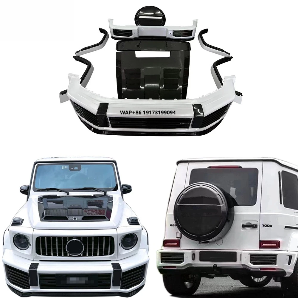 2019y+ W464 Urban Body Kit Full Set Facelift Bodykit Carbon Fiber Car Parts G63 G500 G350 G400d Front Bumper Rear Bumper Hood