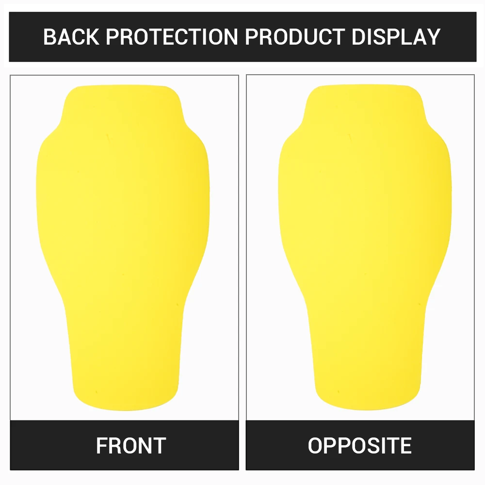 Motorcycle Protective Pad Off-road Riding Safety Insert Armored Back Protector Motorcycle Knee And Elbow Pads