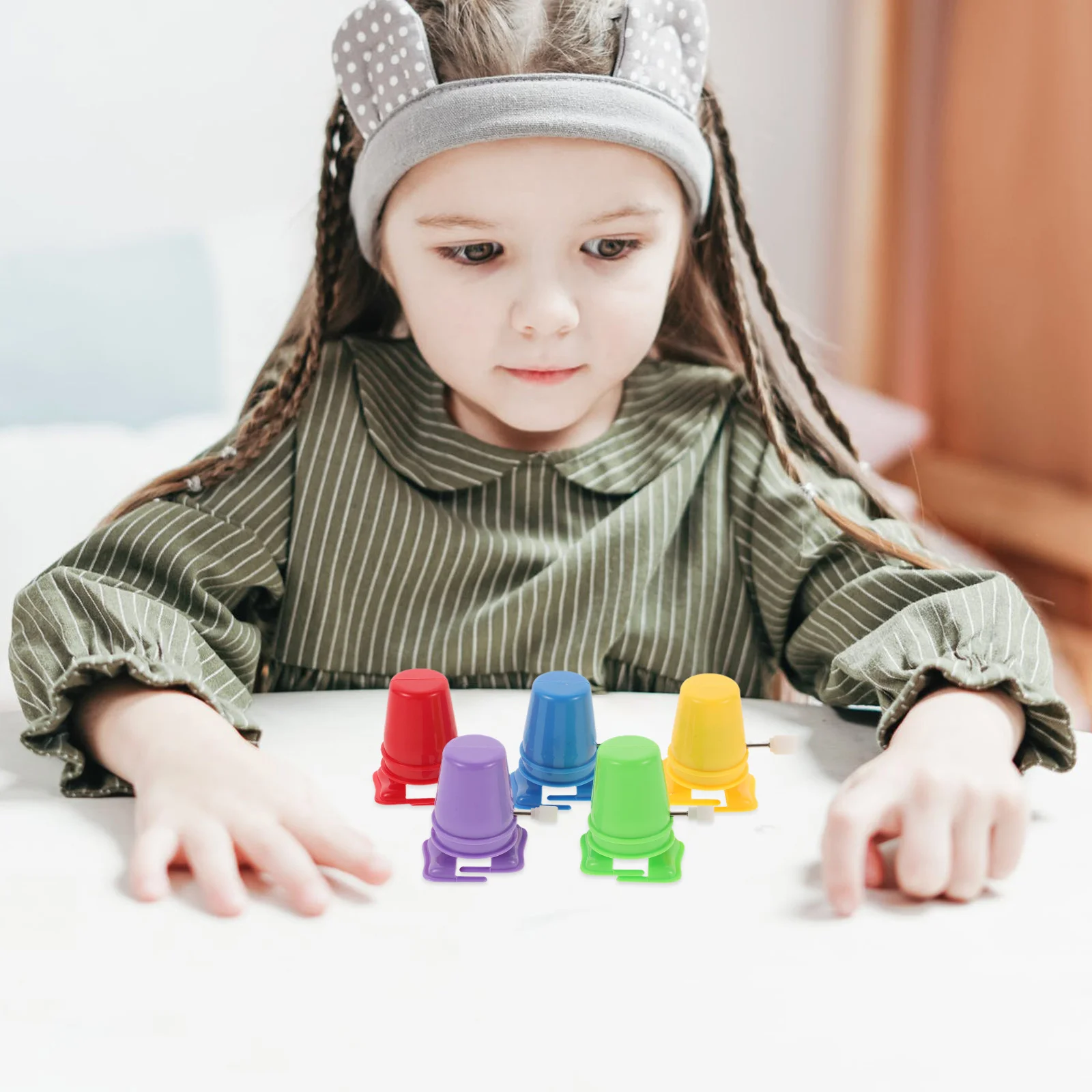 10 個 DIY 時計仕掛けウォーキングメカニズムロボット脚部品交換用ゼンマイ式子供クラフトアクセサリーパーティーの記念品