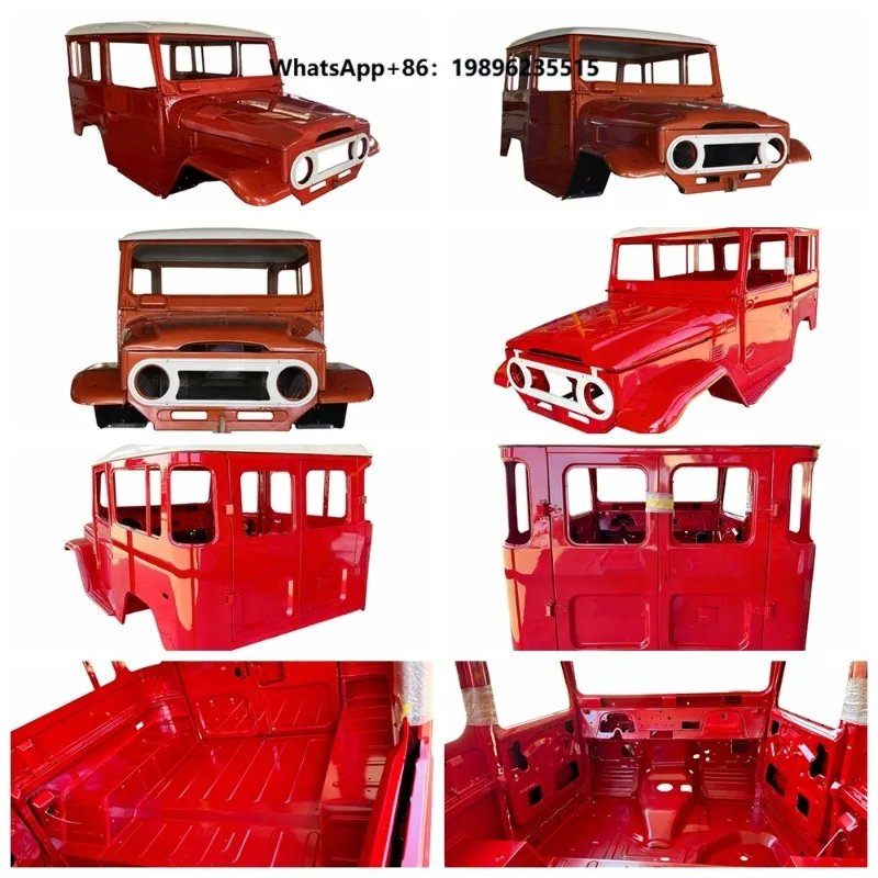 FJ40 Body Shell Heavy Duty FJ40 1968-1984 Chassis, Complete FJ40 Body Parts Set