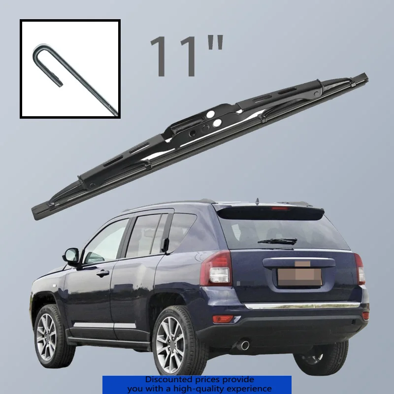 

11" Rear Windshield Windscreen Washer Wiper Blade For Jeep Compass MK49 2006-2016 Car Accessories