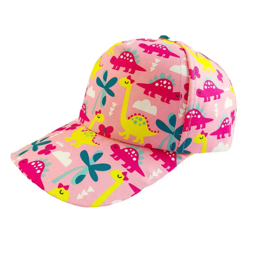 New Cartoon Summer Baby Sun Hat Kids Visor Cap for Boys Girls Travel Baby Baseball Cap Children Beach Sun Cap Accessories