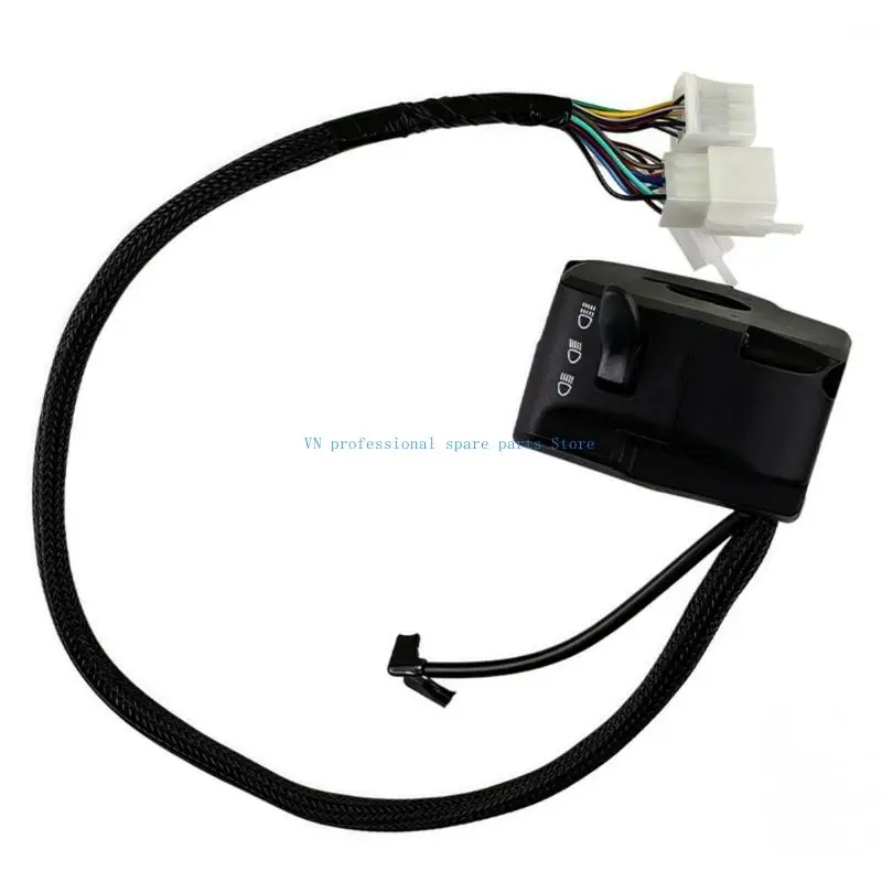 41XA Universal Motorcycle Handlebar Control Assembly With Multifunction Controls For Electric Bikes