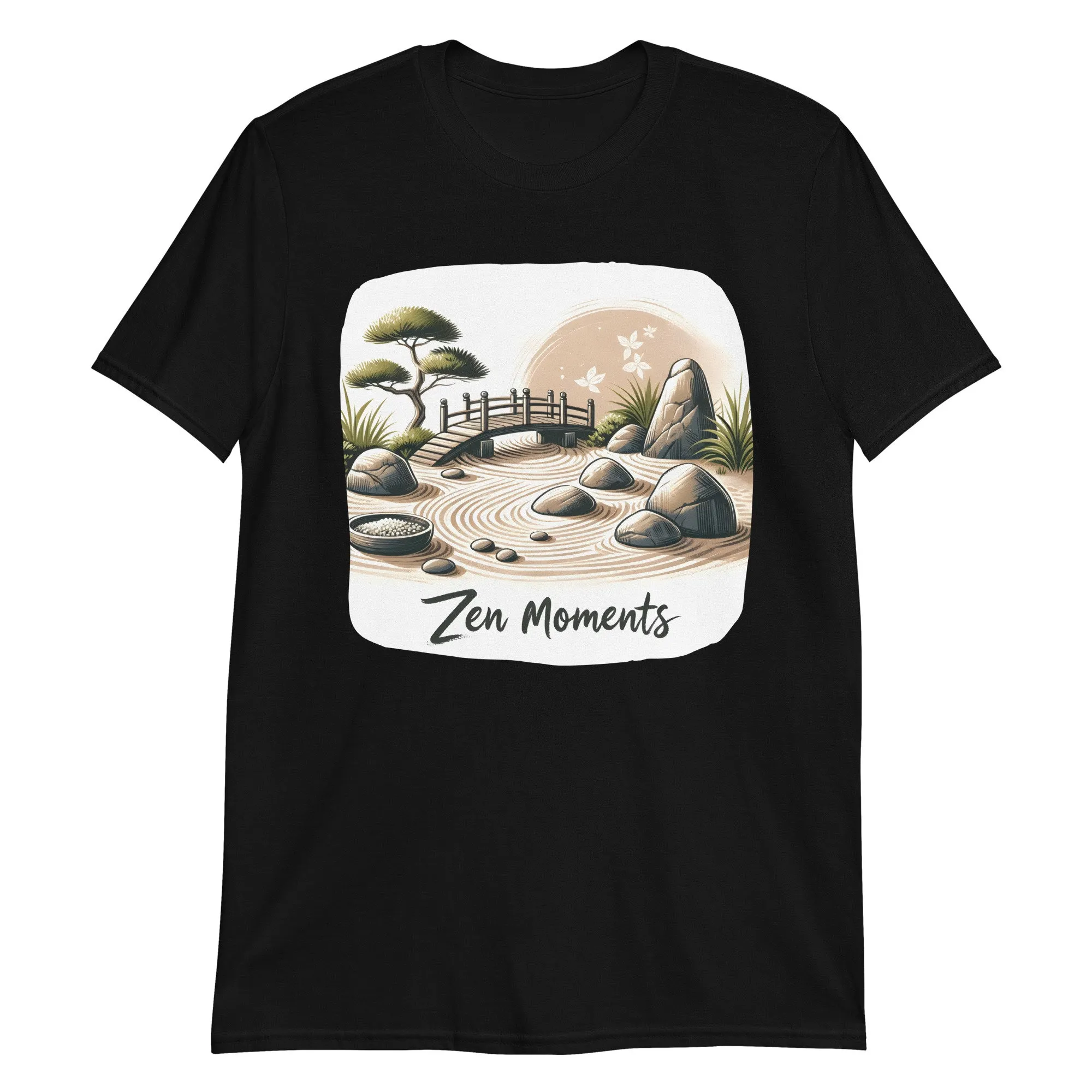 Zen Moments Japanese Aesthetic Momentary T Shirt