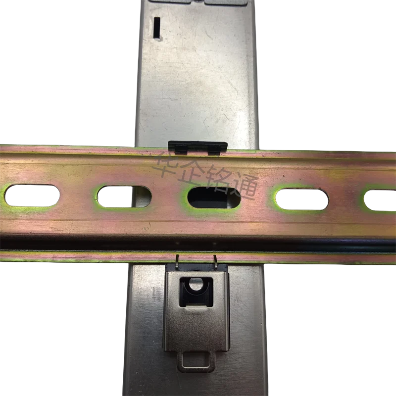 DIN 35mm Rail Lock for Switches And Other Electrical Equipment Installation Bracket Convenient Installation And Disassembly