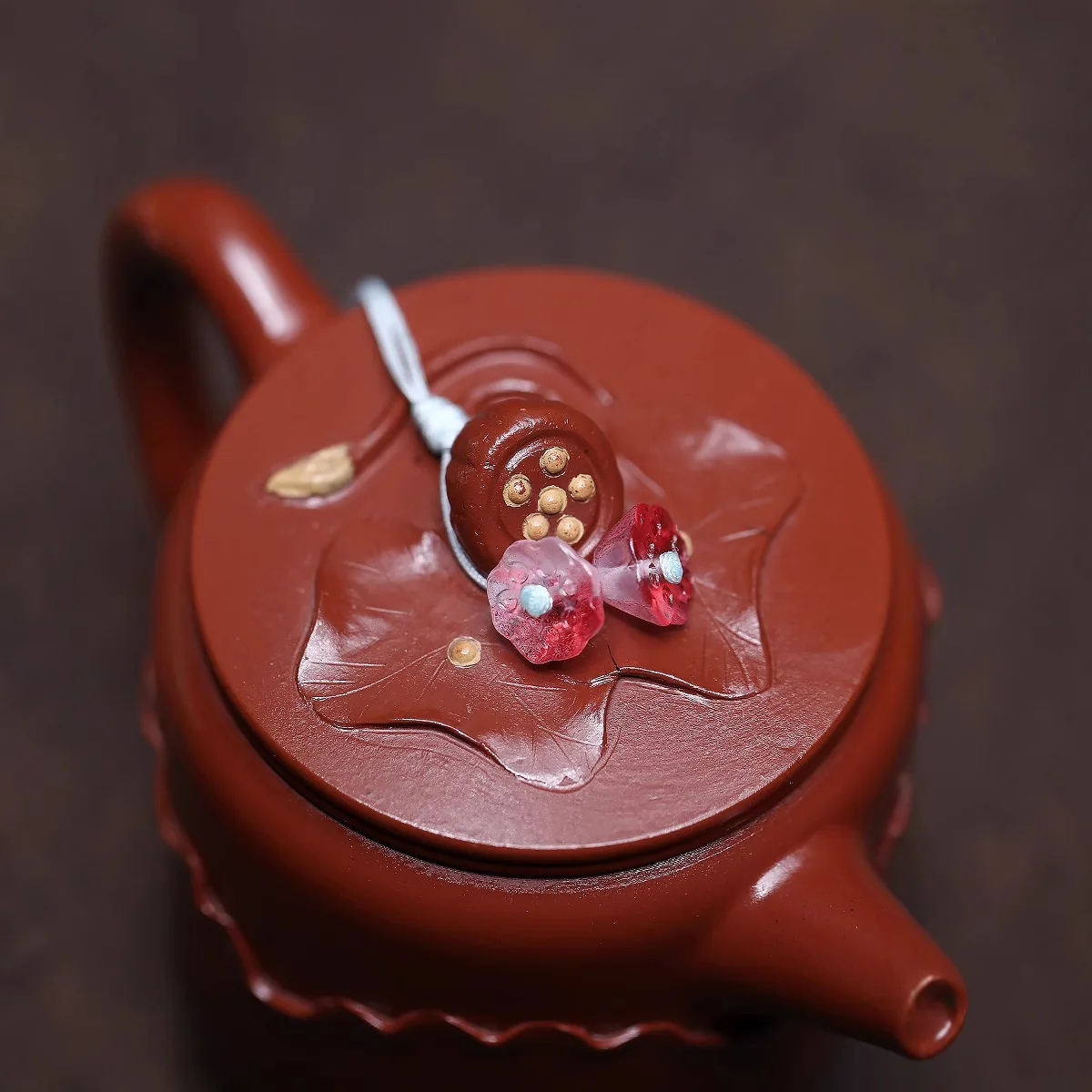

Handmade Yixing Purple Clay Teapot Famous Ore Dahongpao Tea Straight Boutique Kung Fu Set 160C