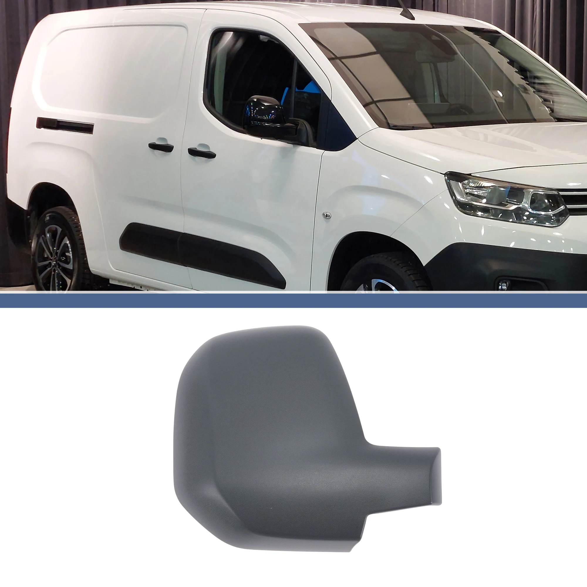 

UXCELL Замена крышки зеркала правой пассажирской стороны для CITROEN BERLINGO