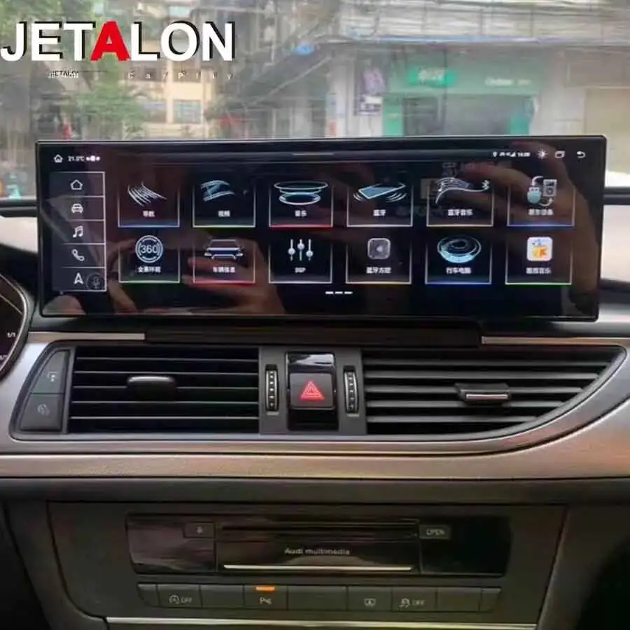 

14,9-дюймовый Android-плеер для AUDI A6L A6 A7 2012-2018, автомагнитола, навигация, CarPlay, Wi-Fi, 4G, GPS, мультимедийный проигрыватель для автомобиля