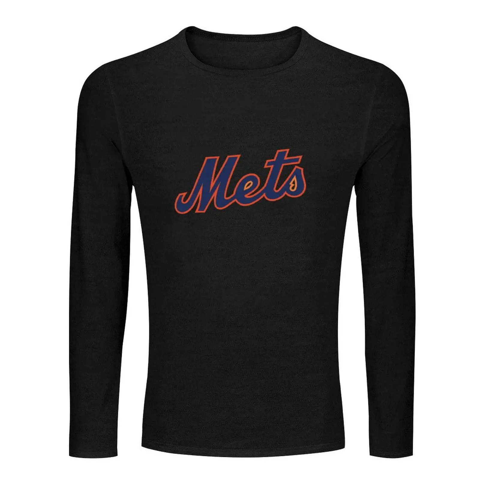 Mets-NY Long T-Shirt sports fan t-shirts animal print shirt for boys cute tops aesthetic clothes Men's t-shirts