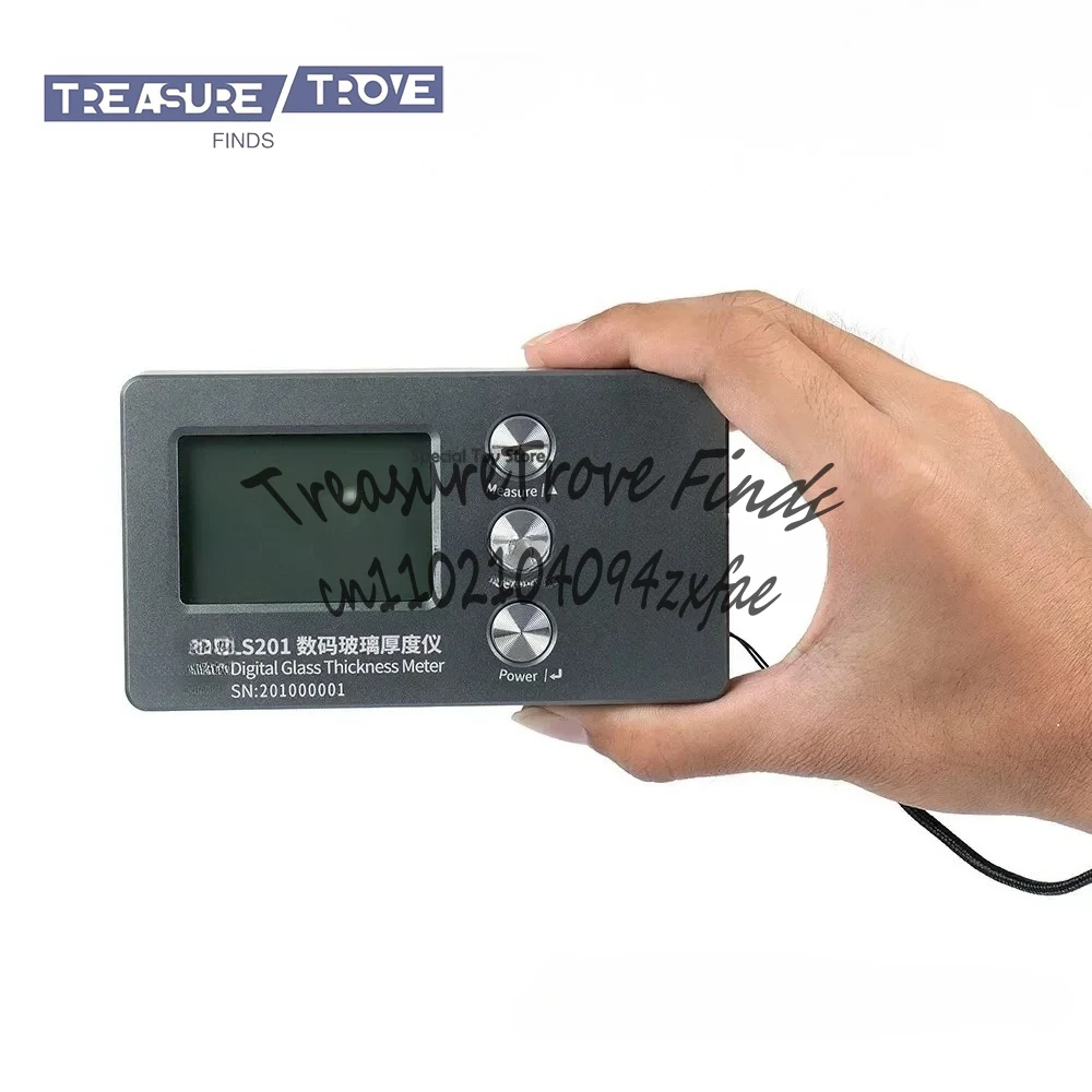 

LS201 цифровой измеритель толщины полого стекла двойной тройной инструмент для измерения стекла лазерный измеритель толщины оконного стекла