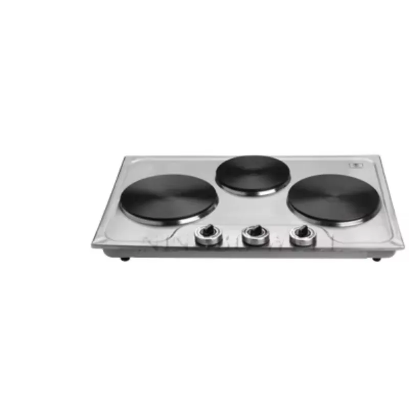 

Three hot plate electric plate stainless steel/iron plate 1500 W + 1500 W + 500 W