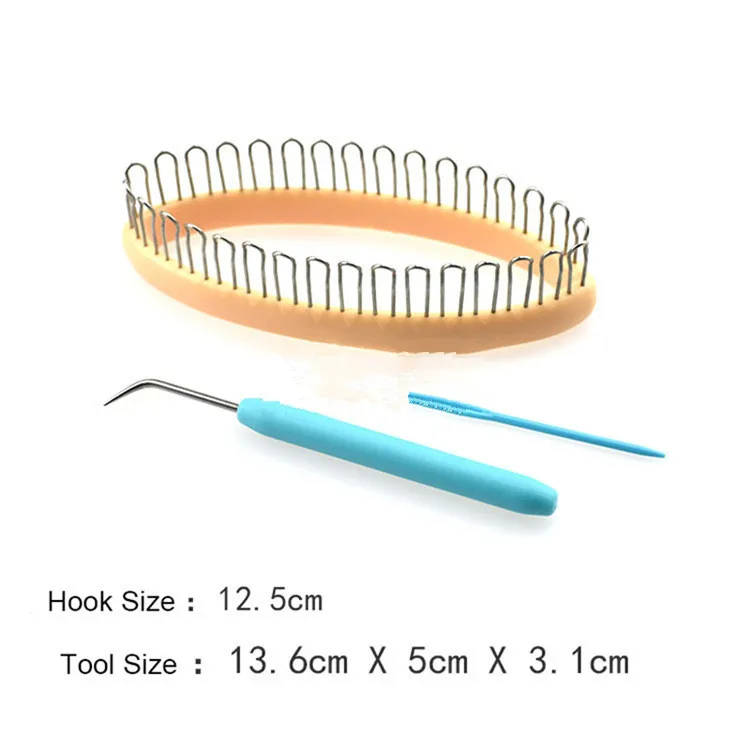 جورب النسيج الحياكة تلوح في الأفق عدة مع Knitpick وإبرة اكسسوارات الحياكة المنزلية قبعة كم ويفر إبرة دبوس كروشيه #2
