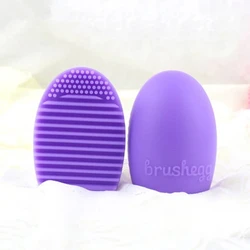 Makeup Brushes Cleaner 1pcs Silicone Pad Mat Cosmetic Eyebrow Brush Cleaning Tools Makeup Brush Scrubber Board Cleaner Tools