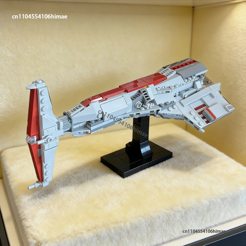 

НОВИНКА: Конструктор KOTOR Hammerhead Endar Spire (масштаб Midi) — модель космического корабля, военный научно-фантастический космический корабль из кирпичиков для сборки, игрушка для детей, подарок