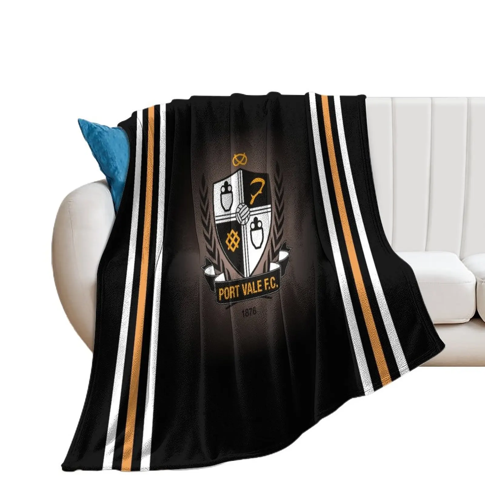 

Port Vale Bath Mats Throw Blanket Flannel Fabric anime Blankets
