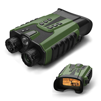 Night Vision Binoculars for Adults with Full Color Night Vision Backlit Buttons 4x Optical Zoom 8x Digital Zoom 250-300m Viewing