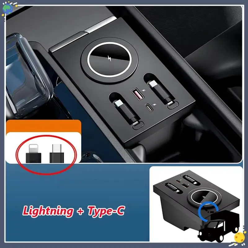 

Lasting Wireless Charging Holde Car Wireless Charging USB Type-C Wireless Charging For Volvo