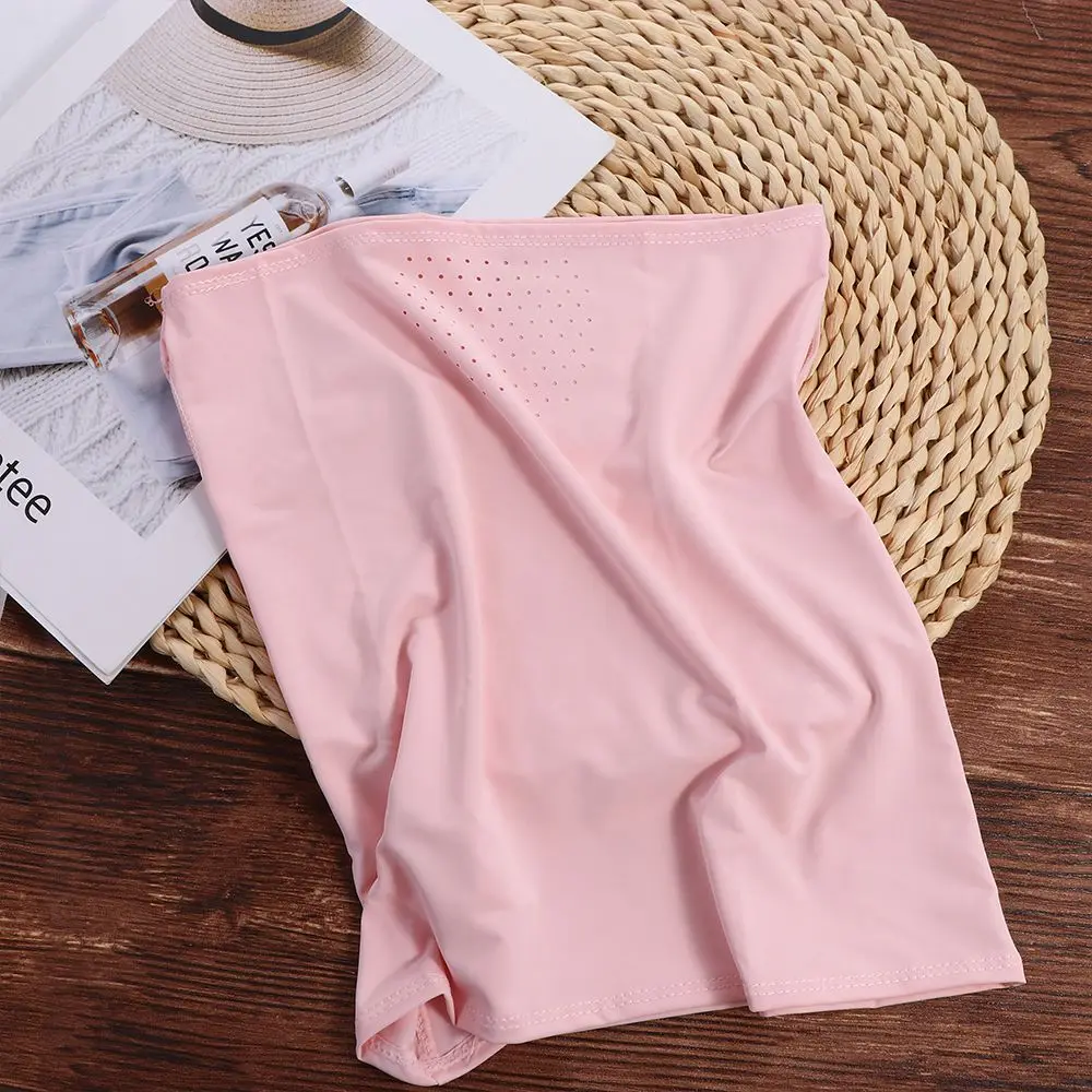 

Солнцезащитный нагрудник на шею, спортивные летние шарфы для лица для мужчин, солнцезащитный крем, шарф для лица, маска из ледяного шелка, накидка на шею