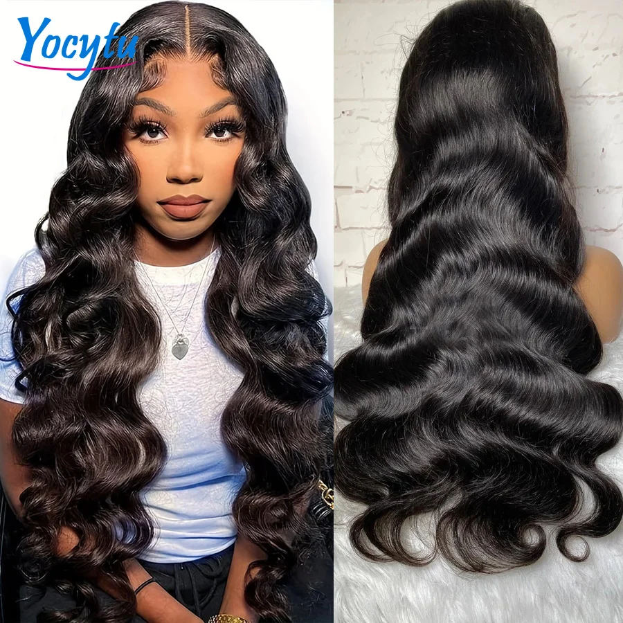 HD Transparent 13X4 Lace Front Human Hair wigs 26 Inch Body Wave Lace Front Wig Pre Plucked Wigs Human Hair For Black Women 210 Density Body Wave Human Hair wigs Cheap Human Hair Wigs On Sale Clearance