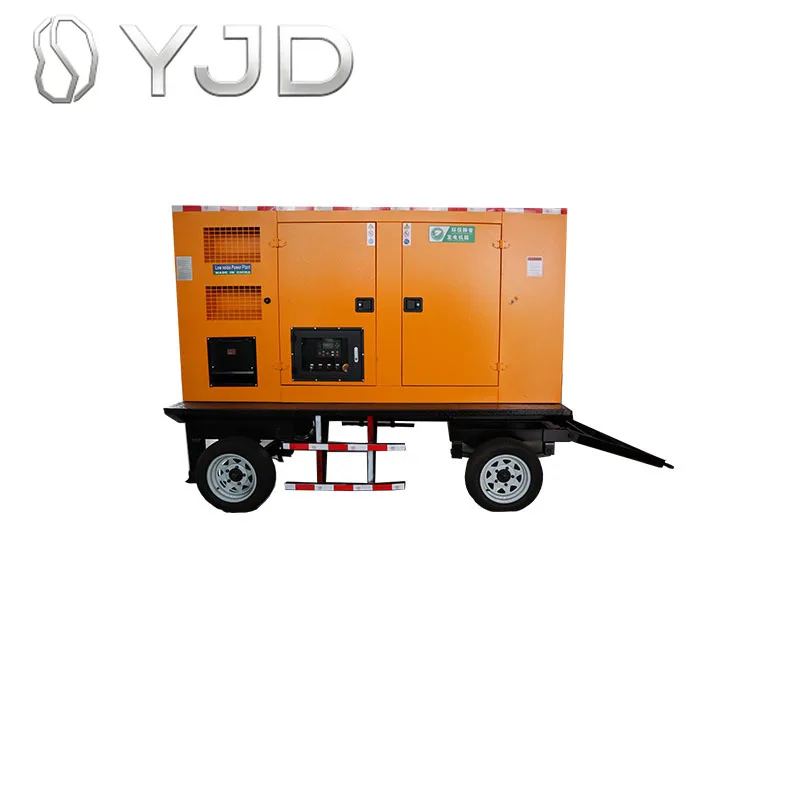 Custom  High Quality Silent Diesel Power Generators 64kw  Water Cooling  80kva Silent Diesel Genset With ATS