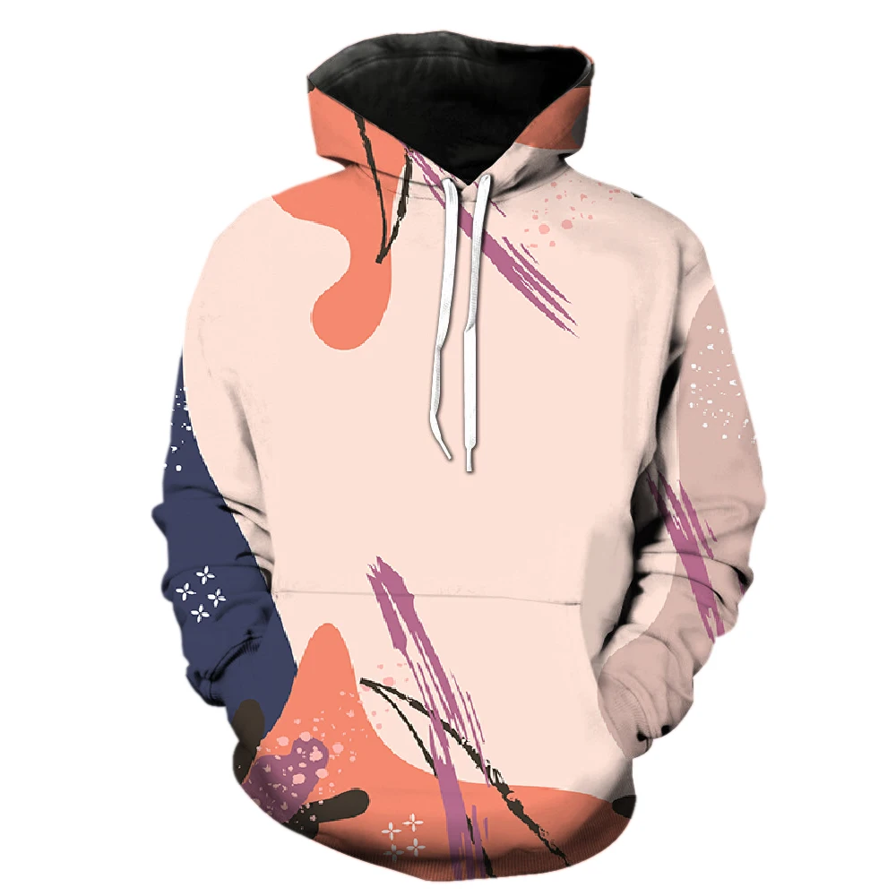 Abstract Plant Leaves Men's Hoodies Unisex Funny 3D Printed Teens Tops Fashion Pullover Cool Hip Hop 2022 Hot Sale Long Sleeve