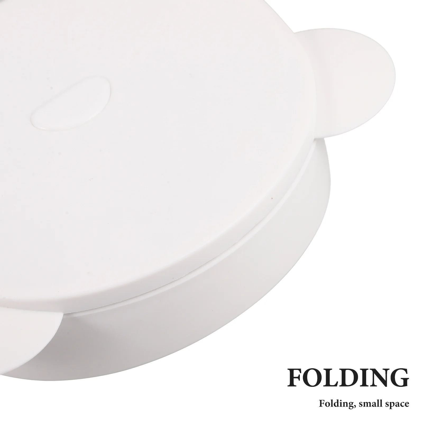 Simpatico specchio per trucco per orecchie da orso, design compatto, custodia per trucco da viaggio con riflessione ad alta definizione per fermagli per capelli per ragazze