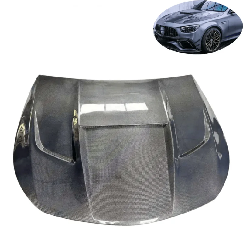 

Для Mercedes E-Class W213 2016-2023 Performance Style Высокое качество по индивидуальному заказу Капот двигателя из углеродного волокна