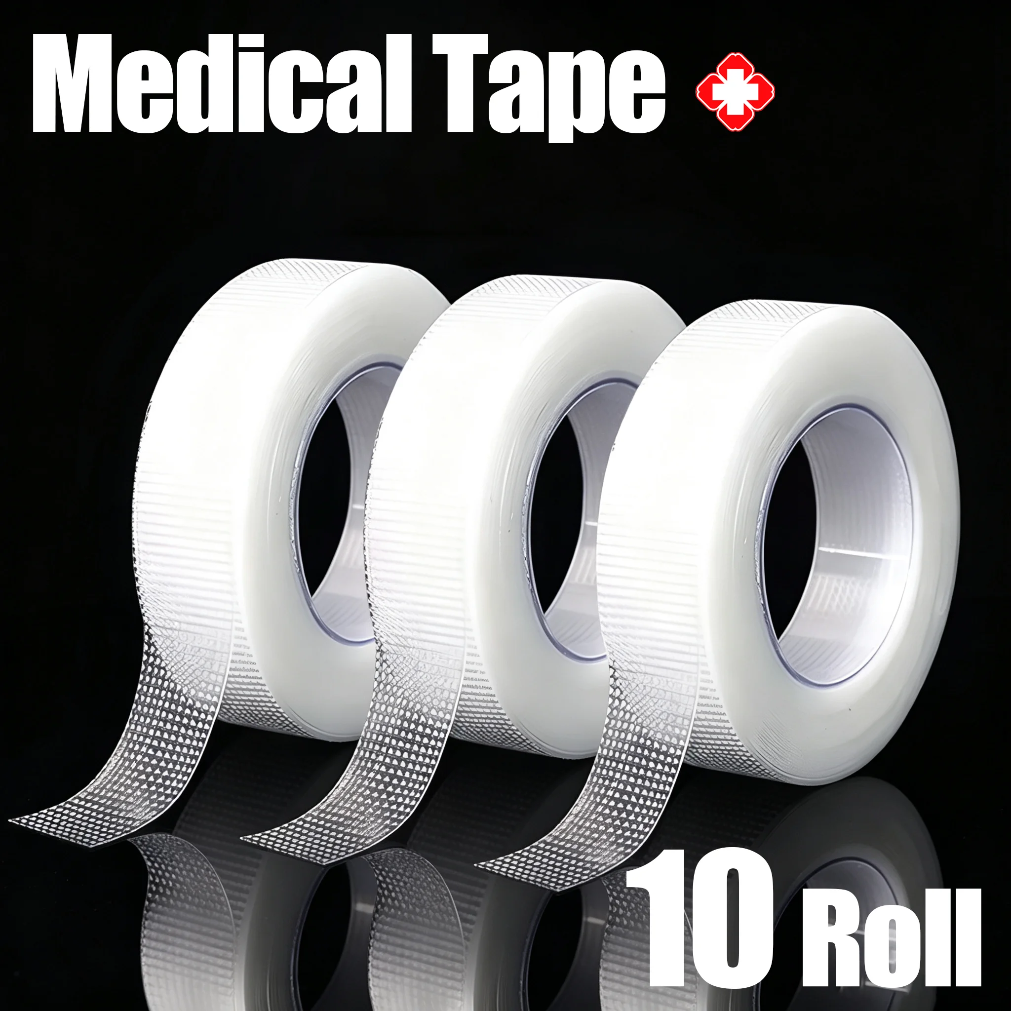 Surgical Medical Tape Transparent Hypoallergenic Tape Waterproof Breathable Adhesive Tape First Aid Wound Dressing Care Tape