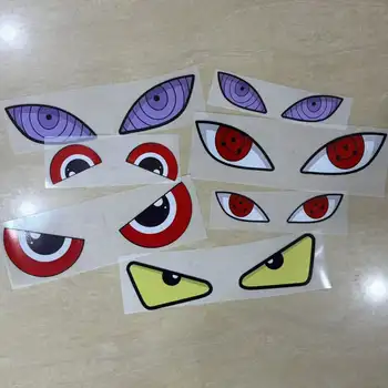 Reflexní samolepky na oči na motocyklovou helmu, dekorace, obtisky, škrábance, překážky, zpětné zrcátko, univerzální příslušenství, elektrické 10 nejlepší prodej reflexní nálepky na motocykly - №9