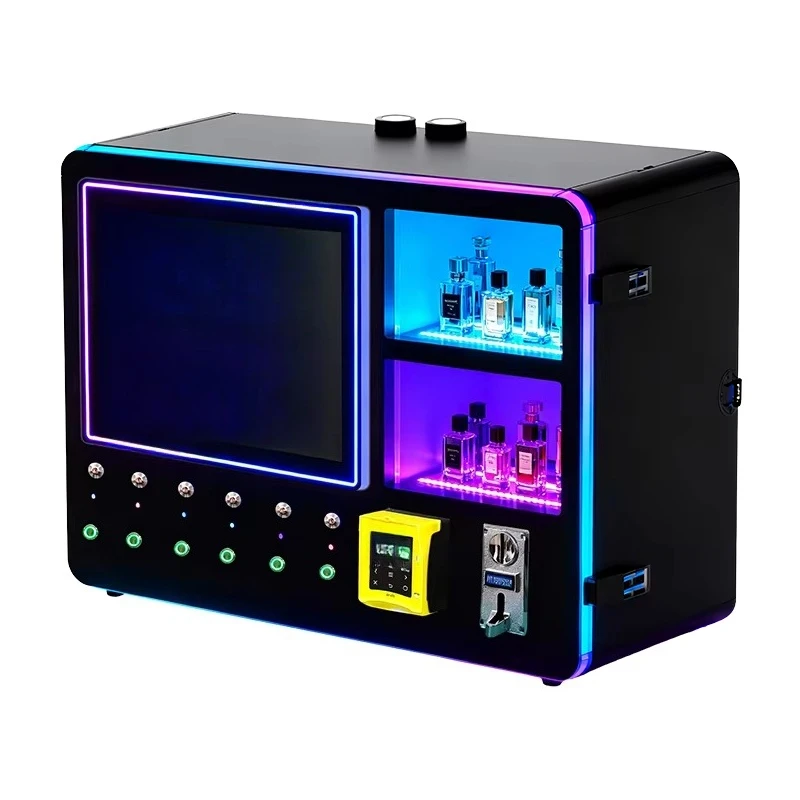 Smart 15-inch touch screen automatic perfume vending machine