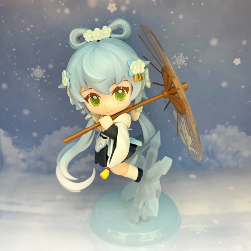 

Серия Pear Blossom Snow Luo Tianyi Q Версия Virtual Idol Co Фирменная фигурка Модель Настольные украшения Модные изысканные нишевые подарки