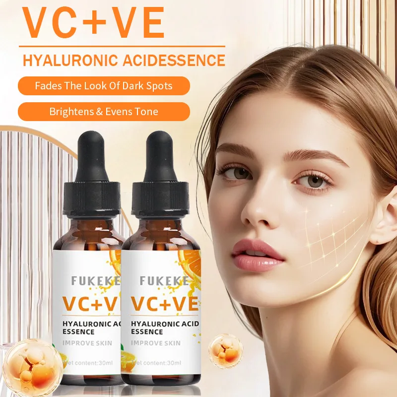 

Vitamin C Stock Solution Serum Hydrating Moisturizing Brightens Skin Anti-Early Aging Evens Dull Tone