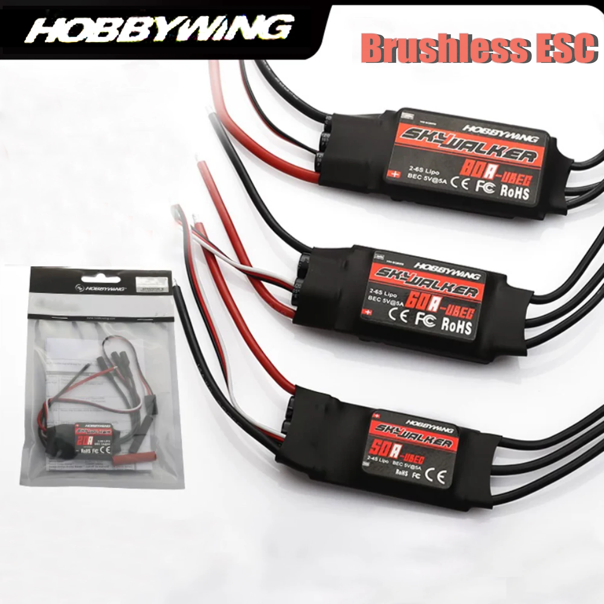 Electronic Speed Controller Original Brushless ESC Hobbywing V2