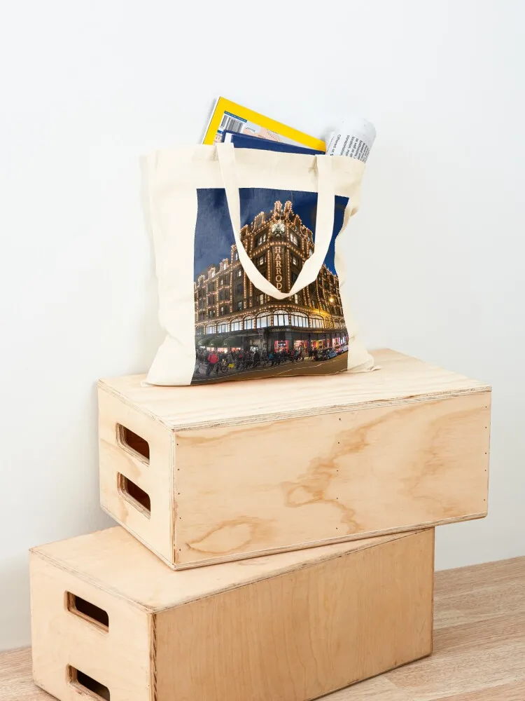 حقيبة حمل Harrods Twilight حقيبة حمل شخصية فاخرة للنساء والنساء الكبيرة للمتسوقين