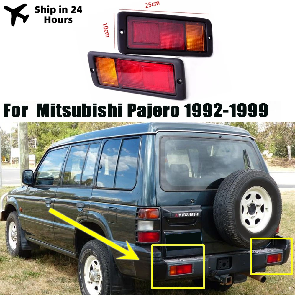 MB124963 Rear Bumper Reflector Lamp For Mitsubishi Pajero Montero 1992-1999 MB124964 214-1946L-UE 214-1946R-UE V33 Tail Light