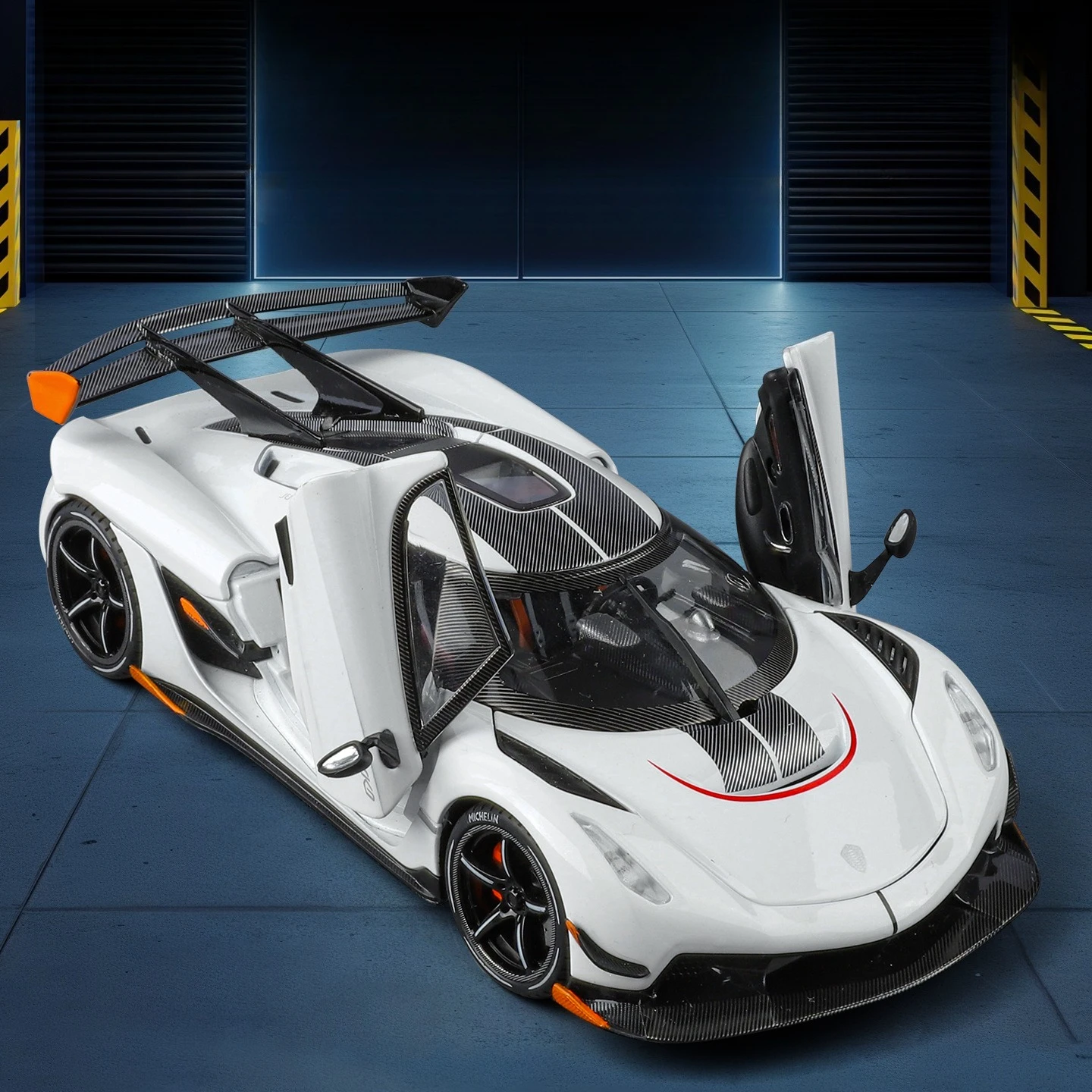 1:24 JESKO Alloy Sports Car Model Ornament Children's Toy Gift Diecast Alloy Car Model Collectible