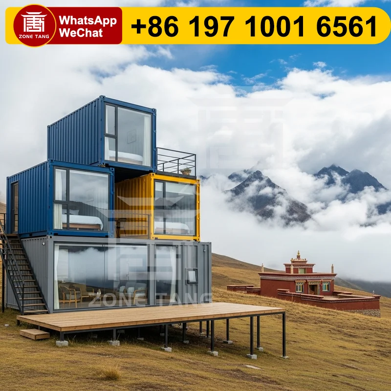 

Personal Office Container Buildings Prefab Cabins Prefabricated Detachable Mobile House Modern Shipping Container Home Off Grid