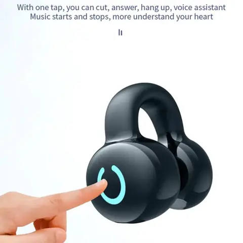 Xiaomi Bluetooth 5.4 Clip-on-hörlurar TWS Trådlösa hörlurar HiFi Stereo Brusreducerande Headset för Xiaomi iPhone Samsung 10 best sales Xiaomi-kolv - №3