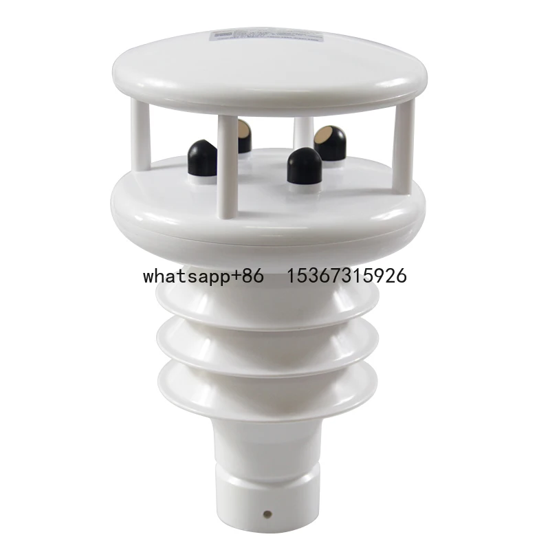 RK900-10 ความแม่นยําสูง RS232 เอาต์พุตกลางแจ้ง Ultrasonic Weather Station สําหรับลม,ฝน,รังสีพลังงานแสงอาทิตย์,ฝุ่น Sensor