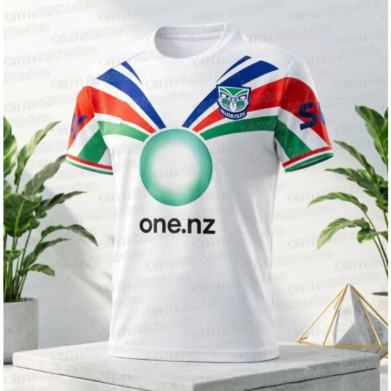 2026 NZ Warriors NRL Jersey3D Printed T-shirt for Casual, Quick Drying, Daily and Training, Family Style Y2K Short Sleeved Shirt