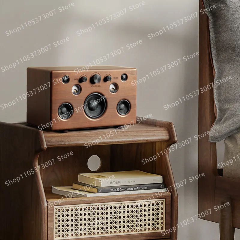 Audiophile grade HIFI Bluetooth speaker Home living room Mobile phone U disk Audio High sound quality Heavy subwoofer