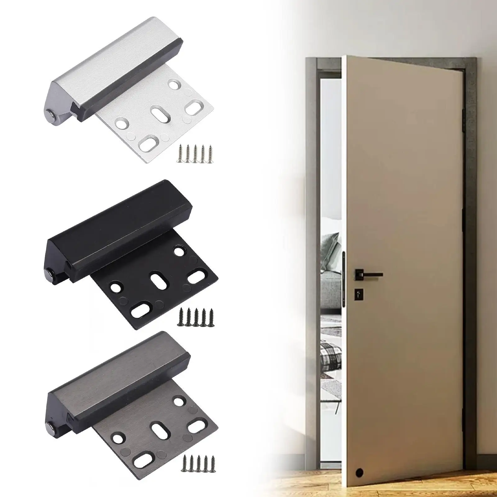 Door Reinforcement Lock Universal Convenient Childproof Aluminum Alloy